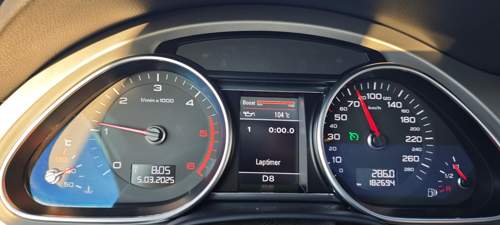 Audi Q7 4L Laptimer