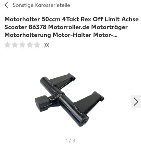Motorhalter