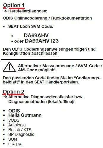 Codierung-seat-leon