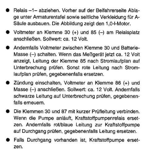 Benzinpumperelaispruefen