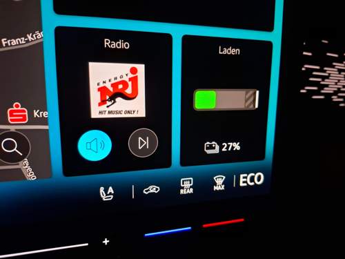 ECO-Anzeige im Display