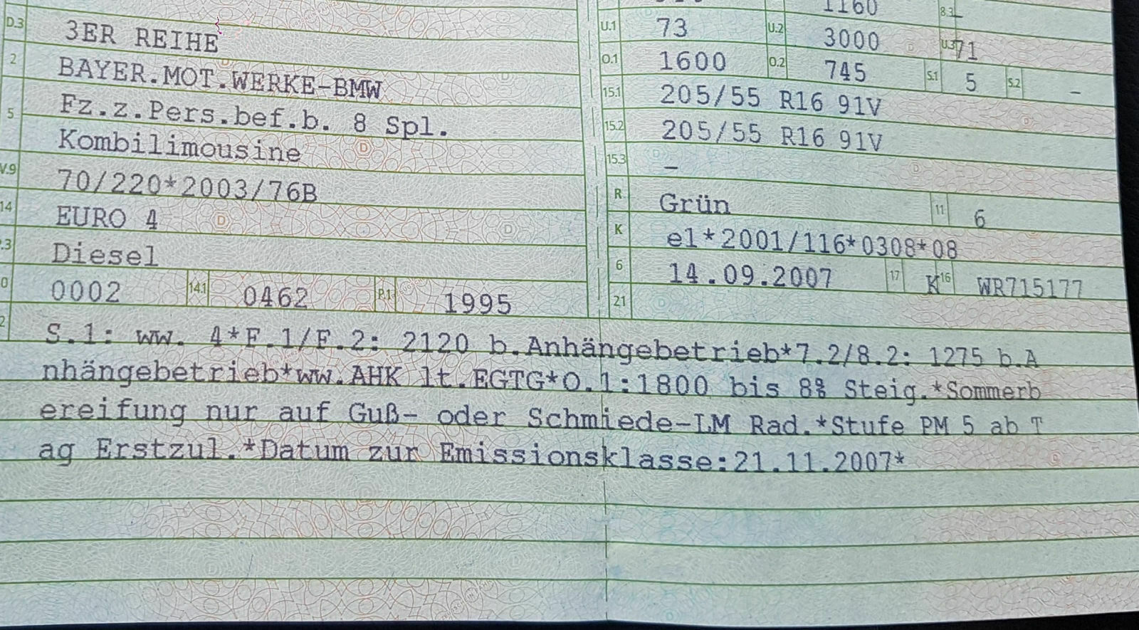 Frage zur max. Anhängelast bei Nachrüst AHK