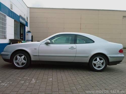 Tieferlegung-clk-320-vorher