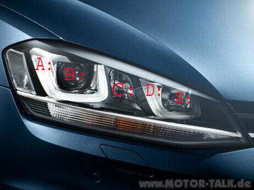 Golf7xenonscheinwerfer