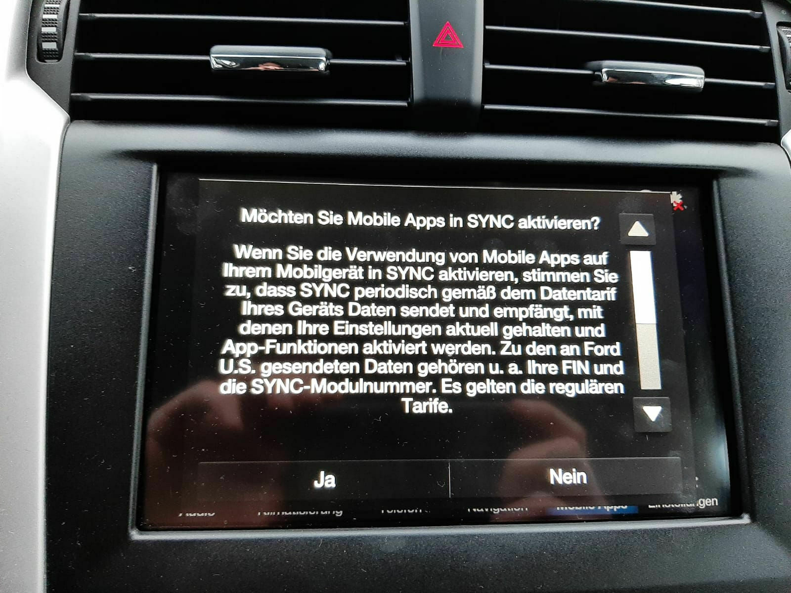 Fragen SYNC 3