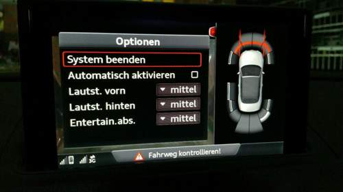 APS autom. einschalten