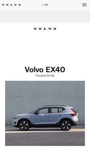 Volvo EX40 MY26