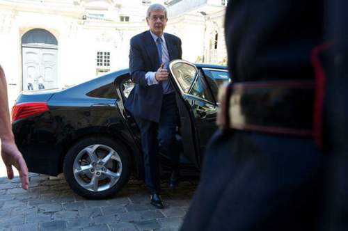 Peugeot-Chef Varin am Elysee-Palast