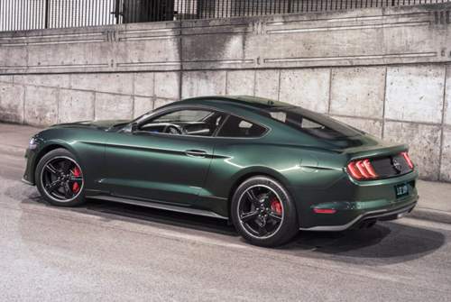 Äußerlich dezent: Für den Bullitt-Mustang baut Ford keine neuen Spoiler