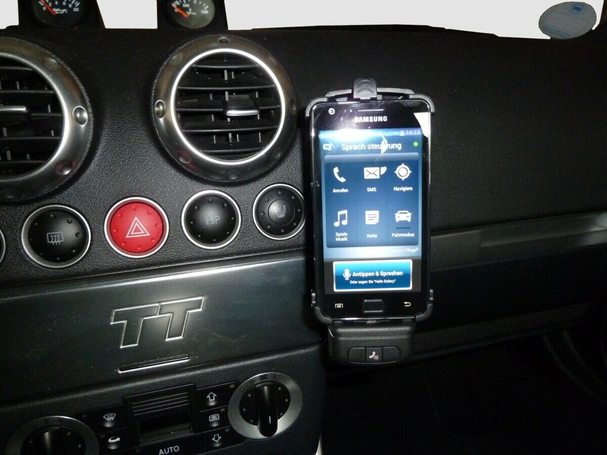 Freisprecheinrichtung: Audi-Handyadapter für das Samsung Galaxy S II im Eigenbau