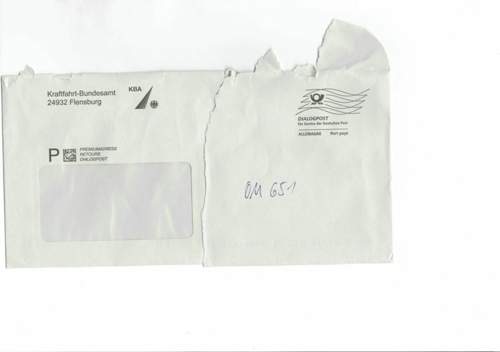Bild vom Briefumschlag