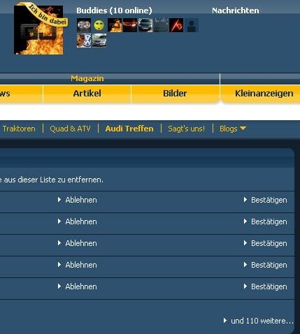 Freundesanfragen