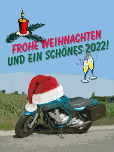 Frohe Weihnachten und ein schönes 2022!
