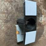 3M Folie abgerubbelt und das VHB5952F Klebepad angebracht