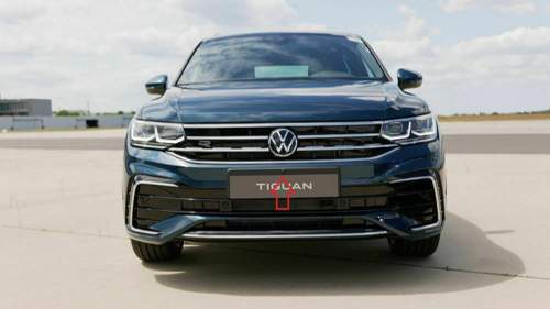 Frontansicht Tiguan Facelift