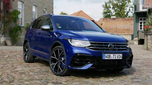 Frontansicht Tiguan Facelift