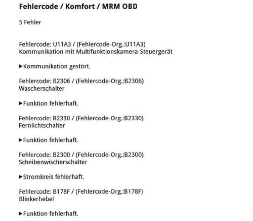 Fehlerprotokoll