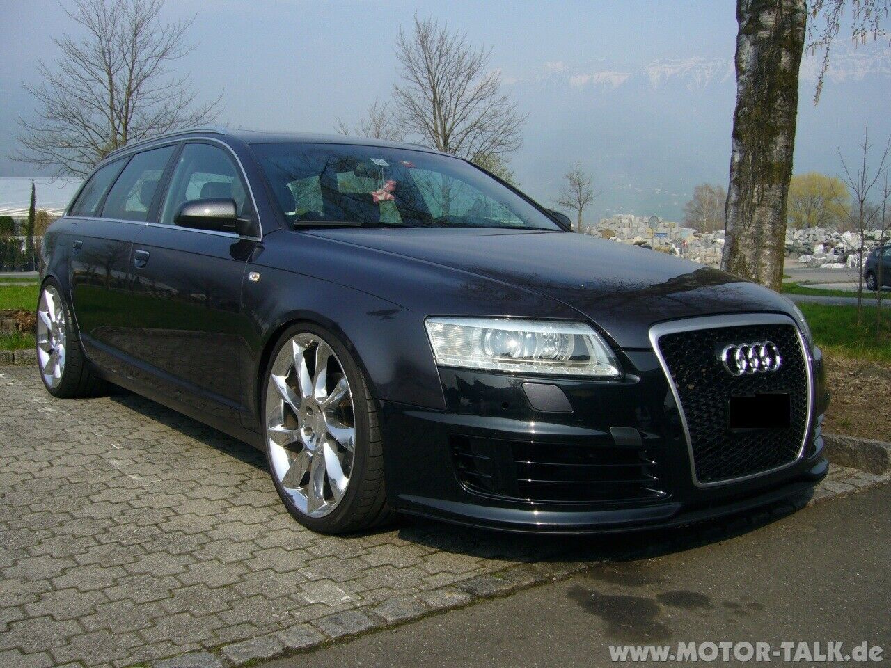 Frontumbau auf RS6 Optik