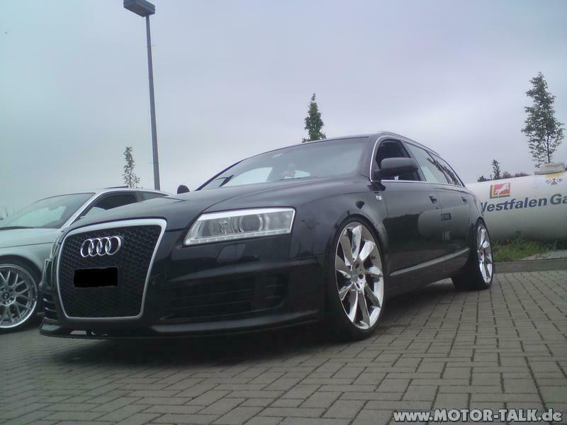 Frontumbau auf RS6 Optik