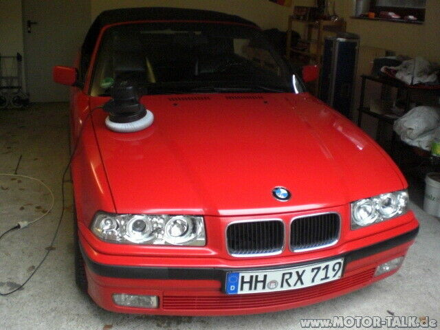 Frühjahrsputz Part II beim BMW Cabrio ->heute Politur &Lederpflege