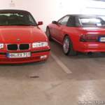 Auch poliert der BMW und das RX- Cabrio