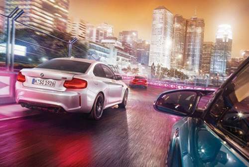 Sportspiegel am BMW M2 Competition