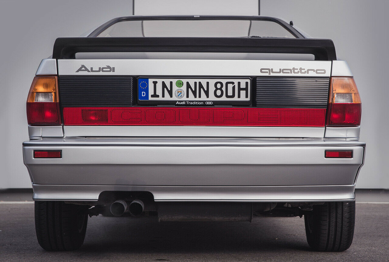 Fünfzylinder, Turbo und Allrad: Audi Quattro auf Basis des Audi Coupé