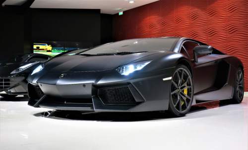 Dieser Lamborghini Aventador gehörte früher dem Profifußballer Pierre-Emerick Aubameyang