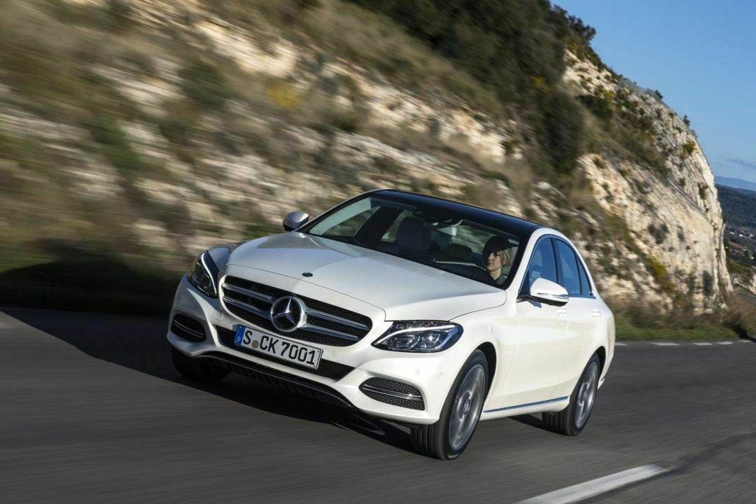Die Mercedes C-Klasse erhält fünf Sterne im EuroNCAP-Crashtest