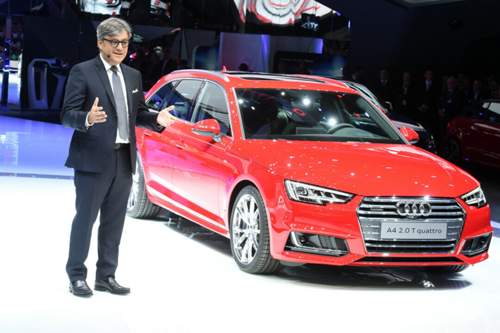 Der neue Audi A4 wurde bereits auf der IAA in Frankfurt vorgestellt