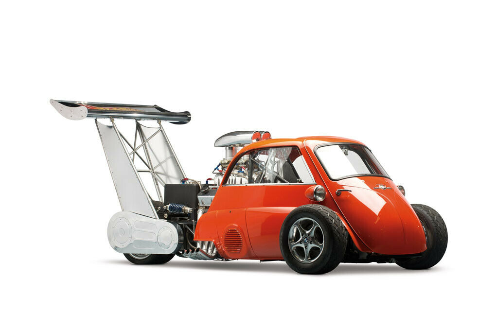 Der Isetta-Dragster Whatta Drag steht im Februar zum Verkauf.