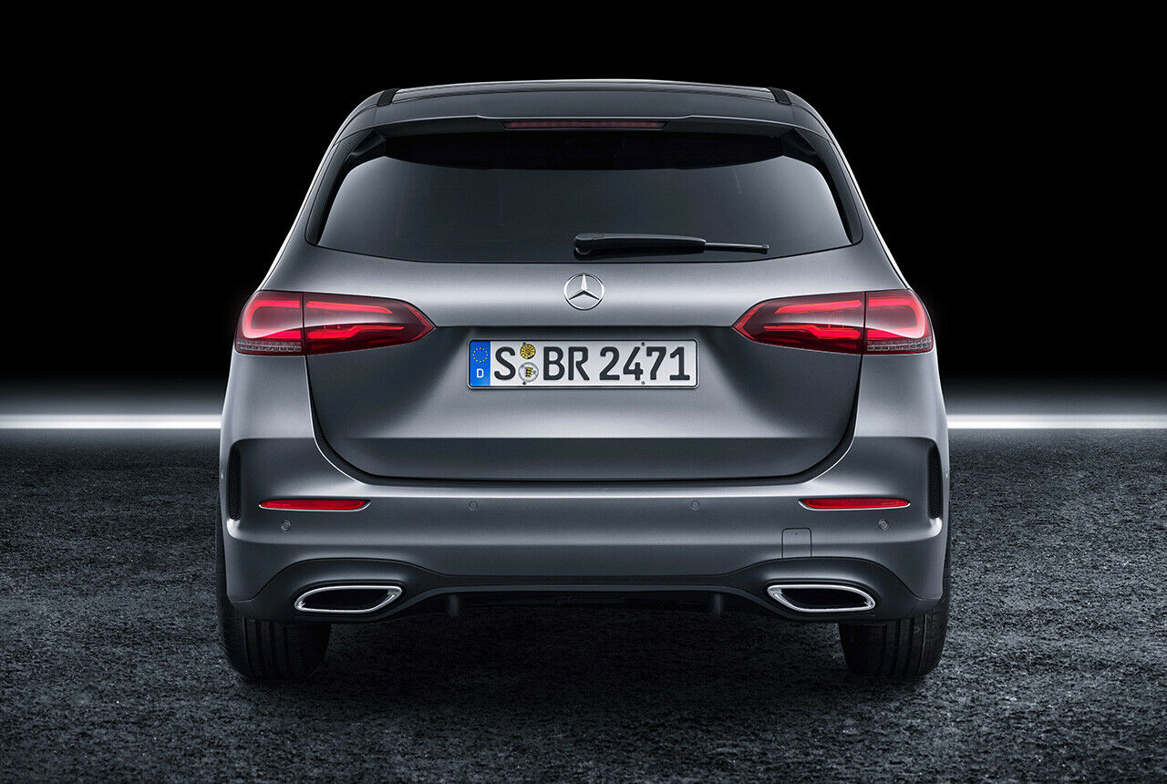 Mercedes B-Klasse AMG Line, Heckansicht
