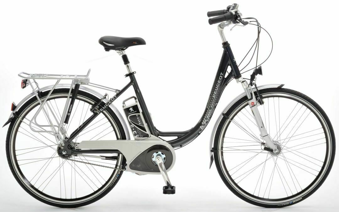 Peugeot E City Nexus 3 silber-schwarz