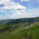 Ausblick auf die Urft/Urftalsperre