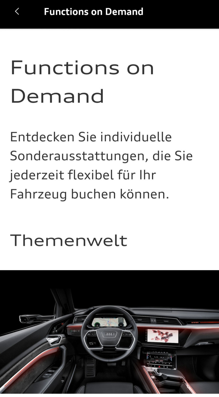 Functions on Demand