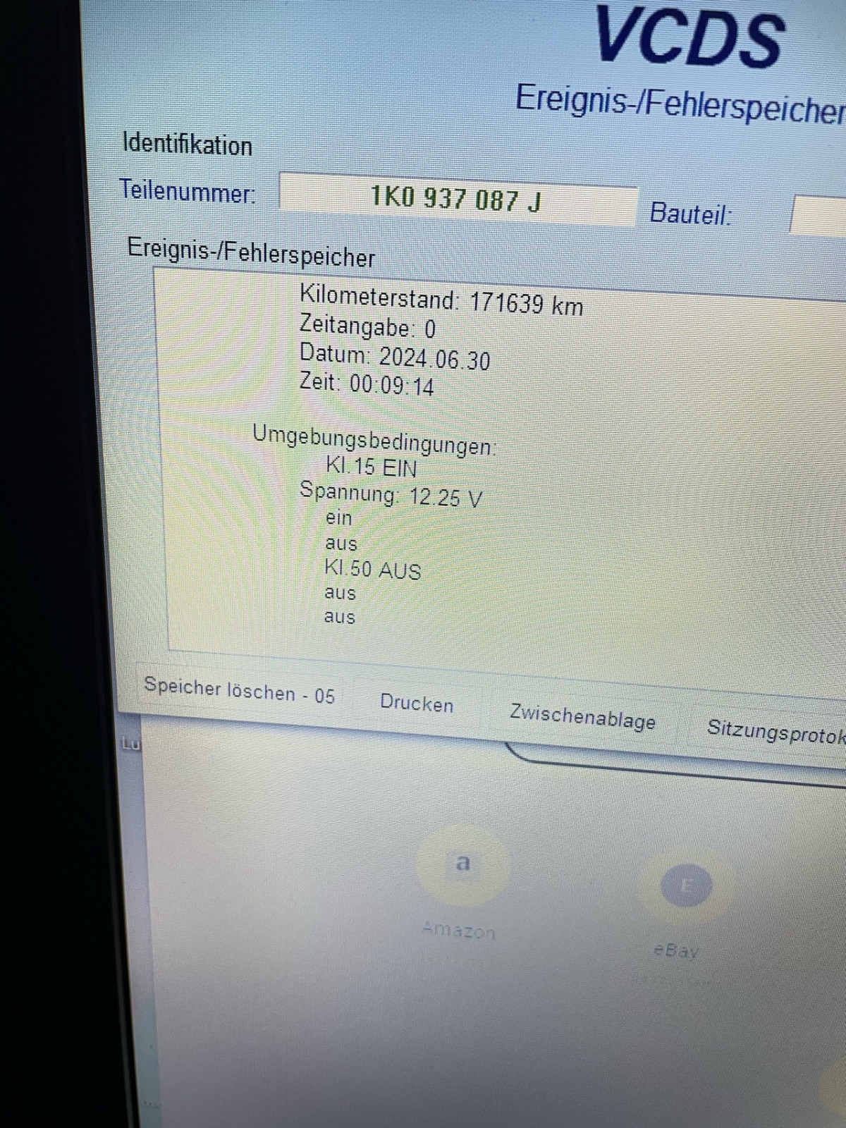 Funktionseinschränkung durch Unterspülung