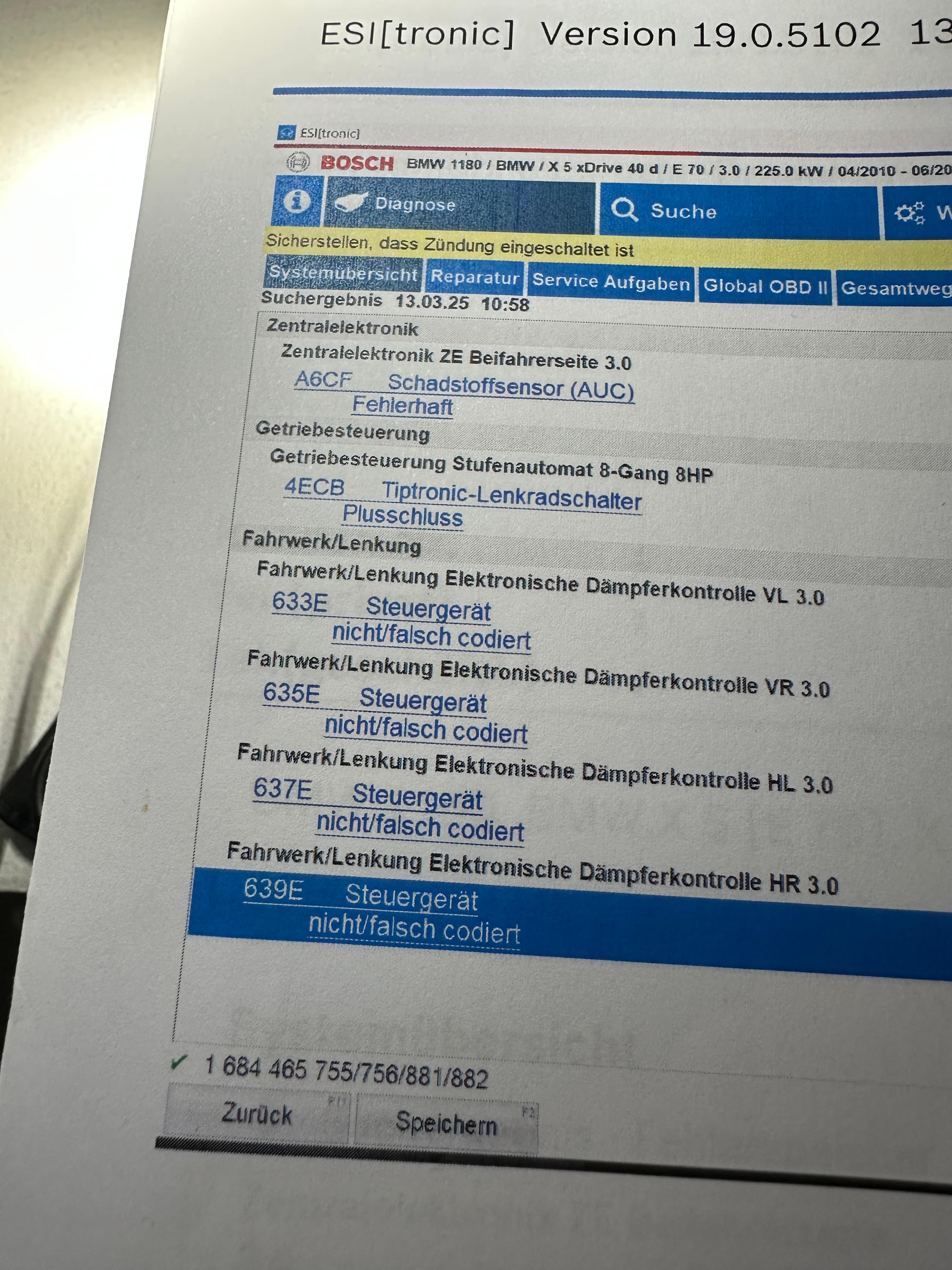 Funktionsfähige VDC Federbeine vorne beidseitig für adoptives Fahrw. abzugeben......