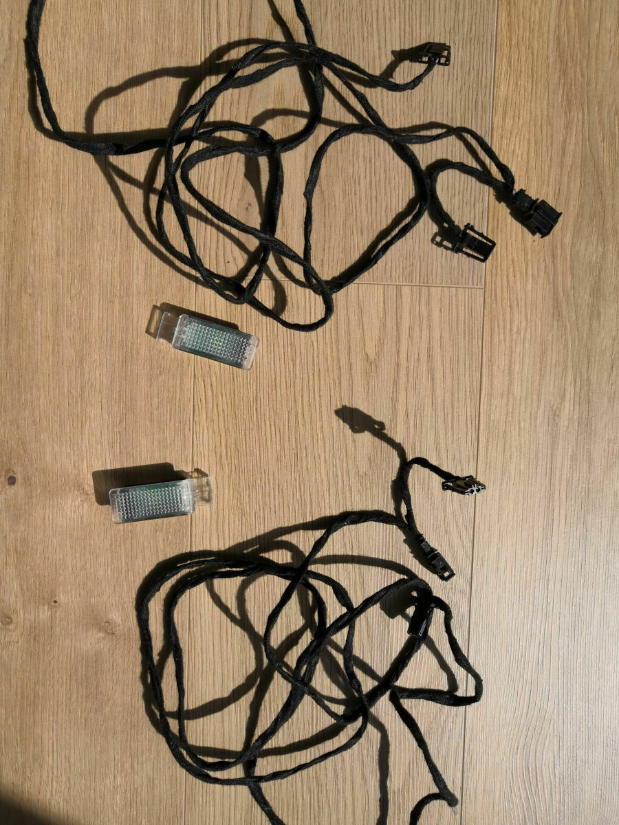 Fußraumbeleuchtung im B8