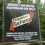 Premierte Achterbahn