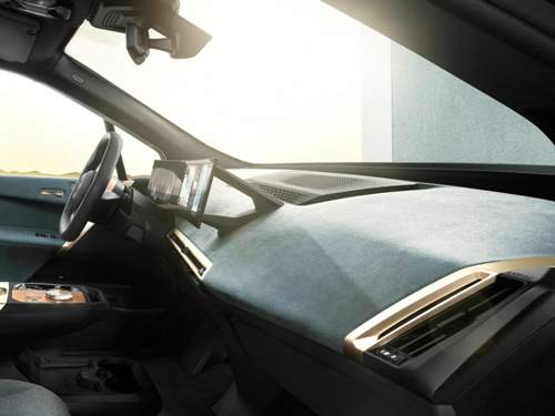 BMW iX iDrive8 Seitansicht