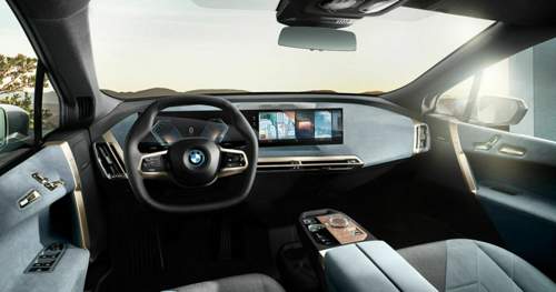 BMW iX iDrive8 Frontansicht