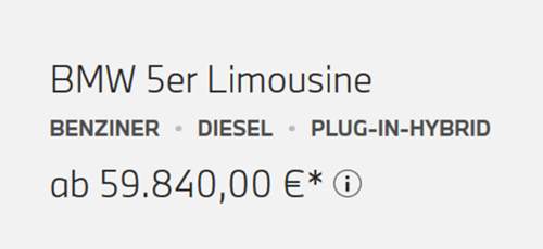 Bmw-5er-preis