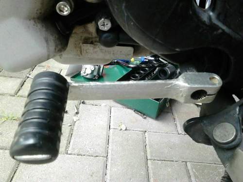 Hebel installiert