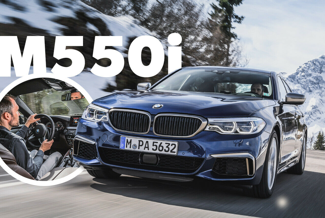 BMW M550i xDrive (G30): Das jüngste M-Performance-Modell von BMW schöpft 462 PS aus dem im Prinzip bekannten 4,4-Liter-V8