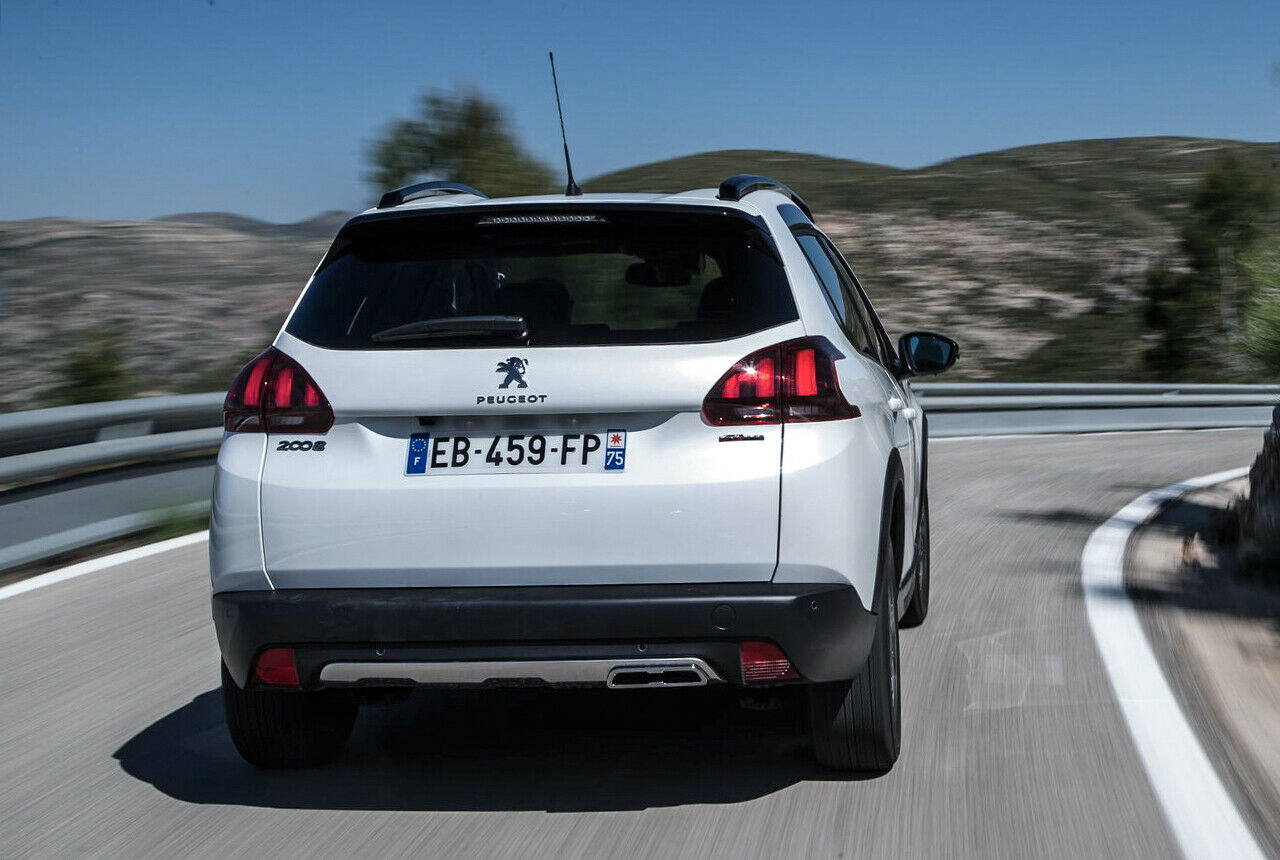 Peugeot 2008 Facelift, 2016: Heckansicht