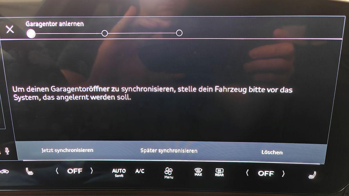 Garagentoröffner lässt sich nicht einrichten