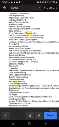 Ausstattung