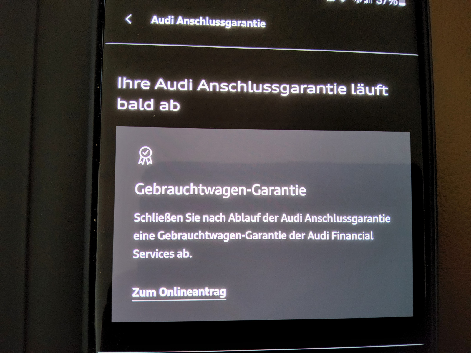 Garantie Verlängerung nach 5 Jahren