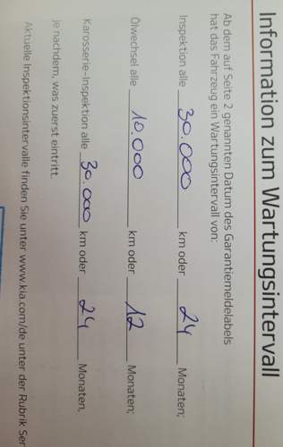 Serviceheft Seite 1