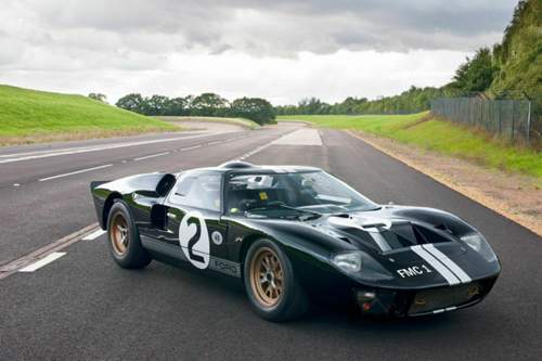 Seltener Klassiker: Ford GT40. Dieser gehört Ford selbst und befindet sich in England
